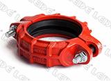 Heavy Duty Grooved Piping System Rigid Coupling