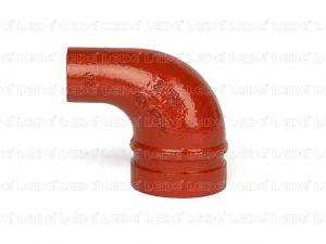 90 Degree Grooved Reducing Pipe Elbow