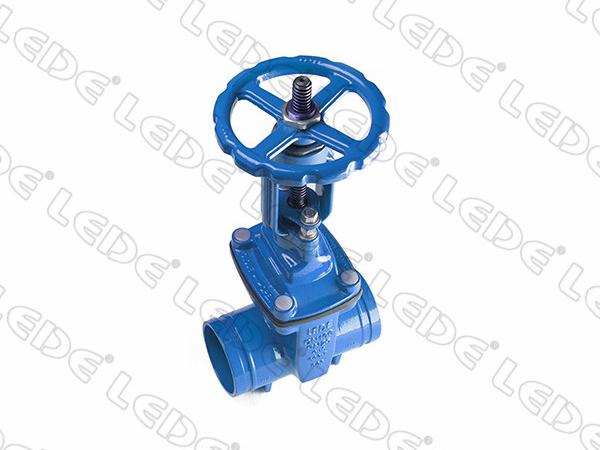 Water Flow Control OS&Y Resilient Seated Gate Valve dimension drawing