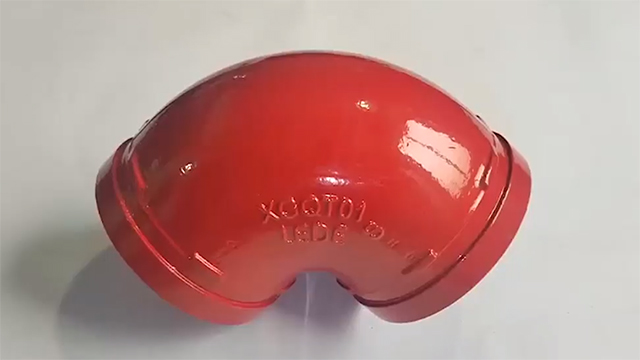 90° Grooved Pipe Elbow Fittings